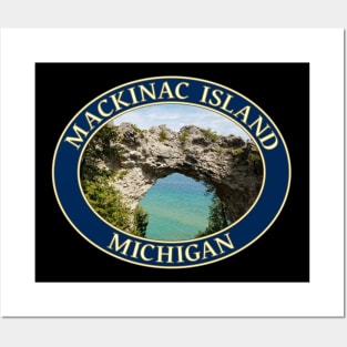 Arch Rock on Mackinac Island, Michigan Posters and Art